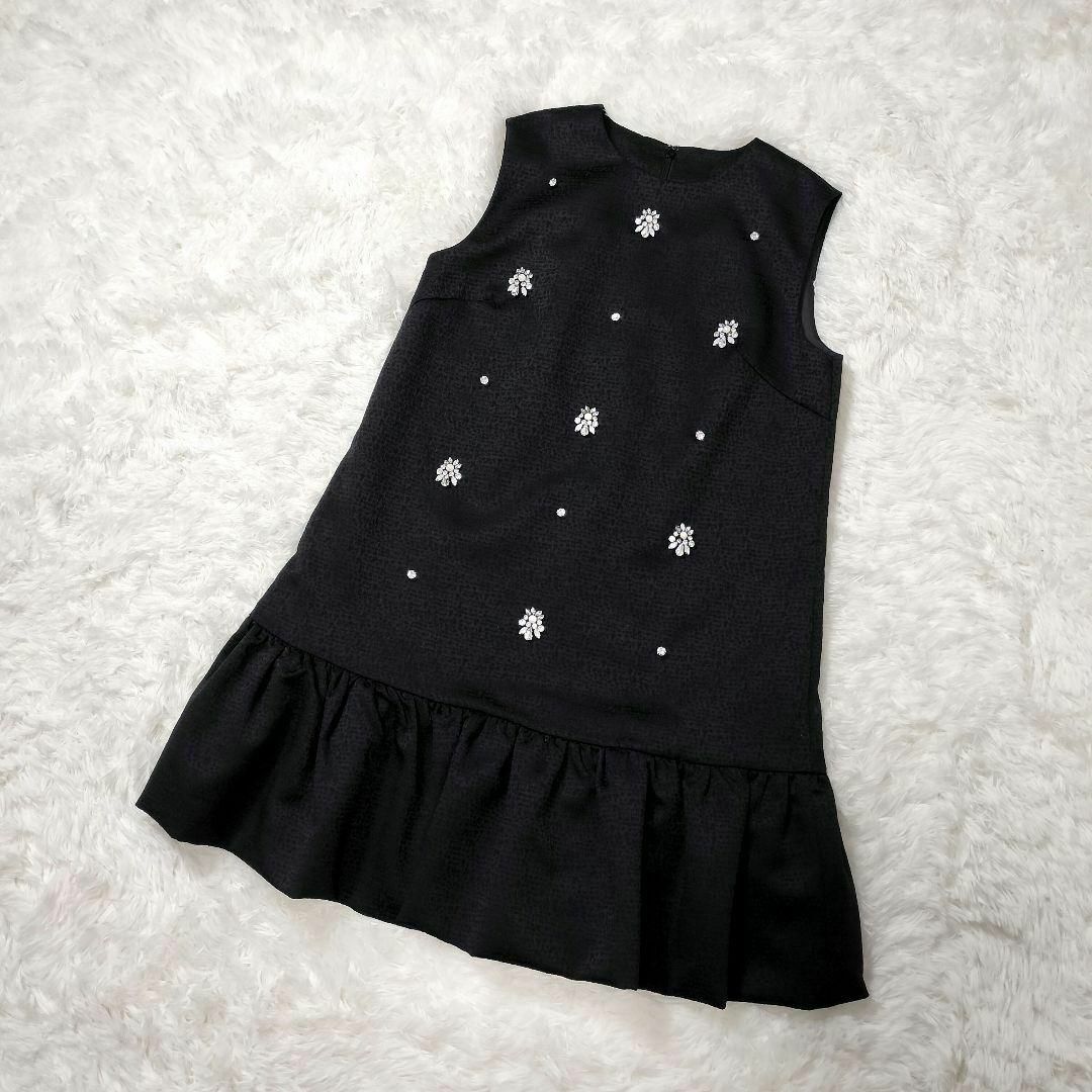Rirandture - 未使用級✨Rirandture♡ビジューミニワンピース♡S Rirandture - 未使用級✨Rirandture♡ビジューミニワンピース♡S