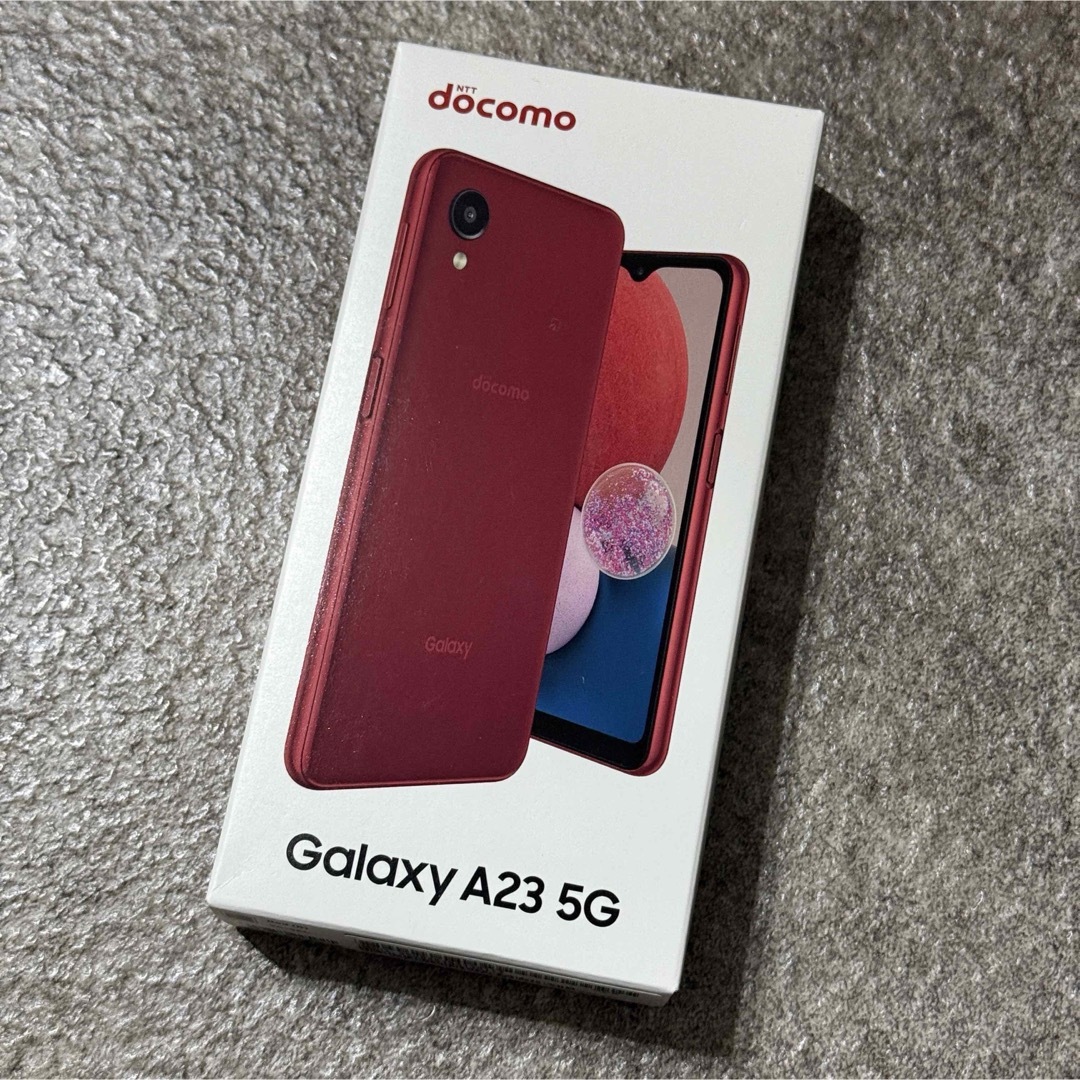 Galaxy - 新品未使用 Galaxy A23 5G SC-56C SIMフリー レッド の Galaxy - 新品未使用 Galaxy A23 5G SC-56C SIMフリー レッド の