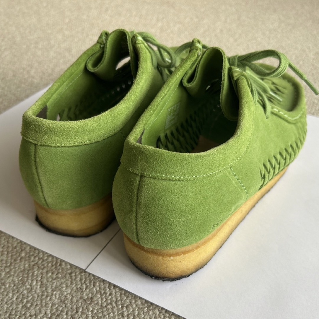 Supreme - supreme × clarks Woven Wallabee グリーンの通販 by Supreme - supreme × clarks Woven Wallabee グリーンの通販 by
