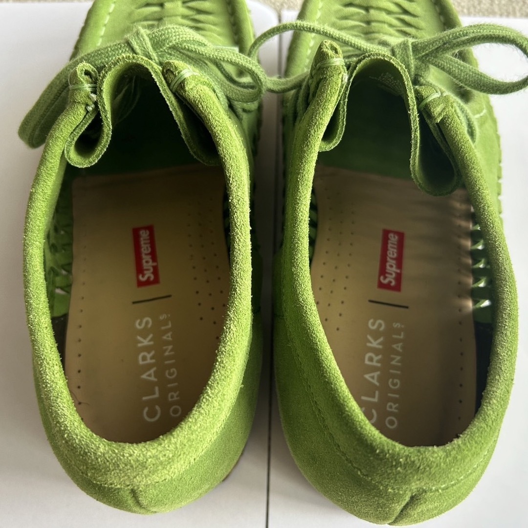 Supreme - supreme × clarks Woven Wallabee グリーンの通販 by Supreme - supreme × clarks Woven Wallabee グリーンの通販 by