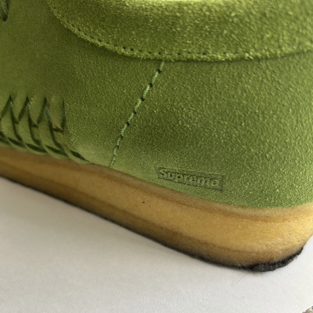 Supreme - supreme × clarks Woven Wallabee グリーンの通販 by Supreme - supreme × clarks Woven Wallabee グリーンの通販 by