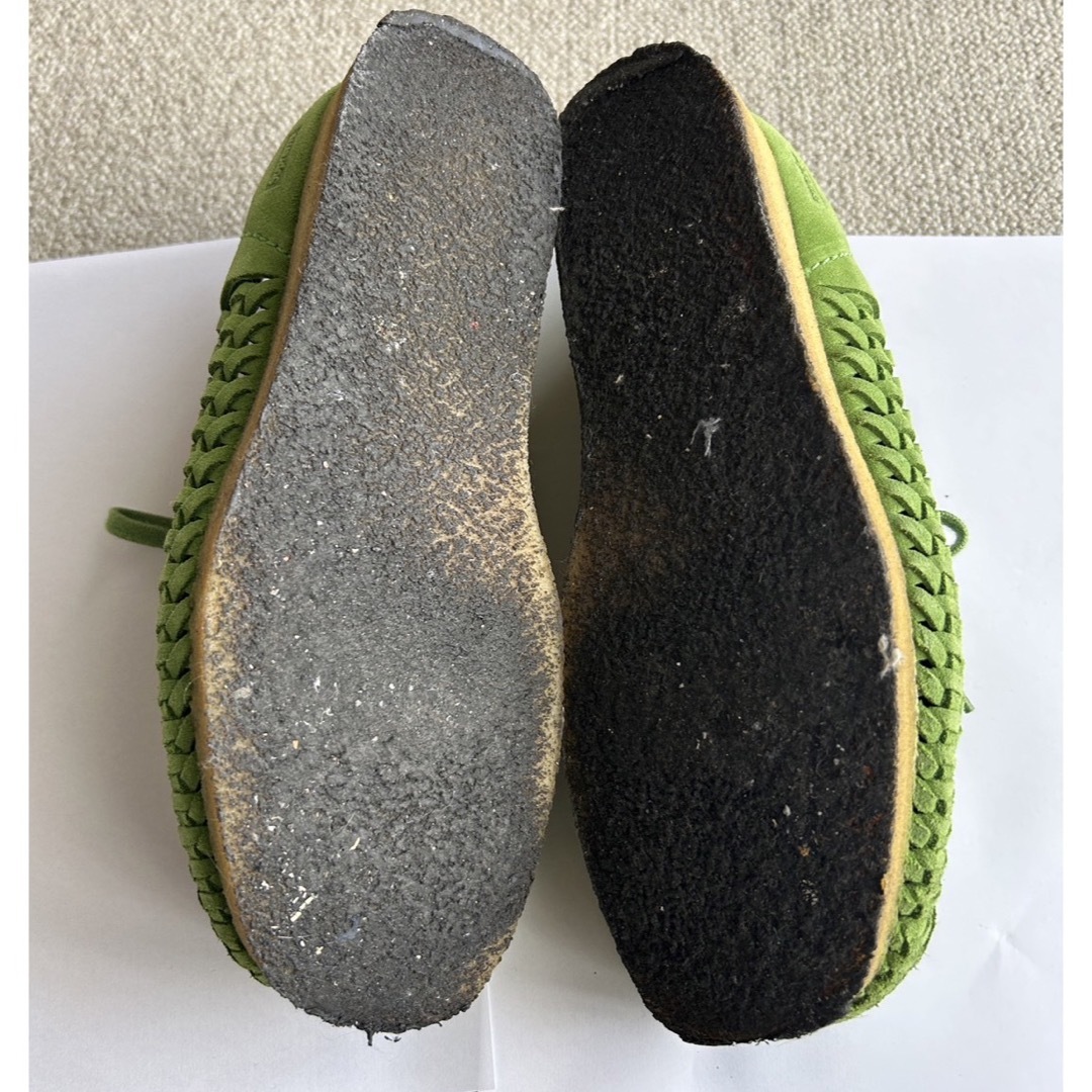Supreme - supreme × clarks Woven Wallabee グリーンの通販 by Supreme - supreme × clarks Woven Wallabee グリーンの通販 by