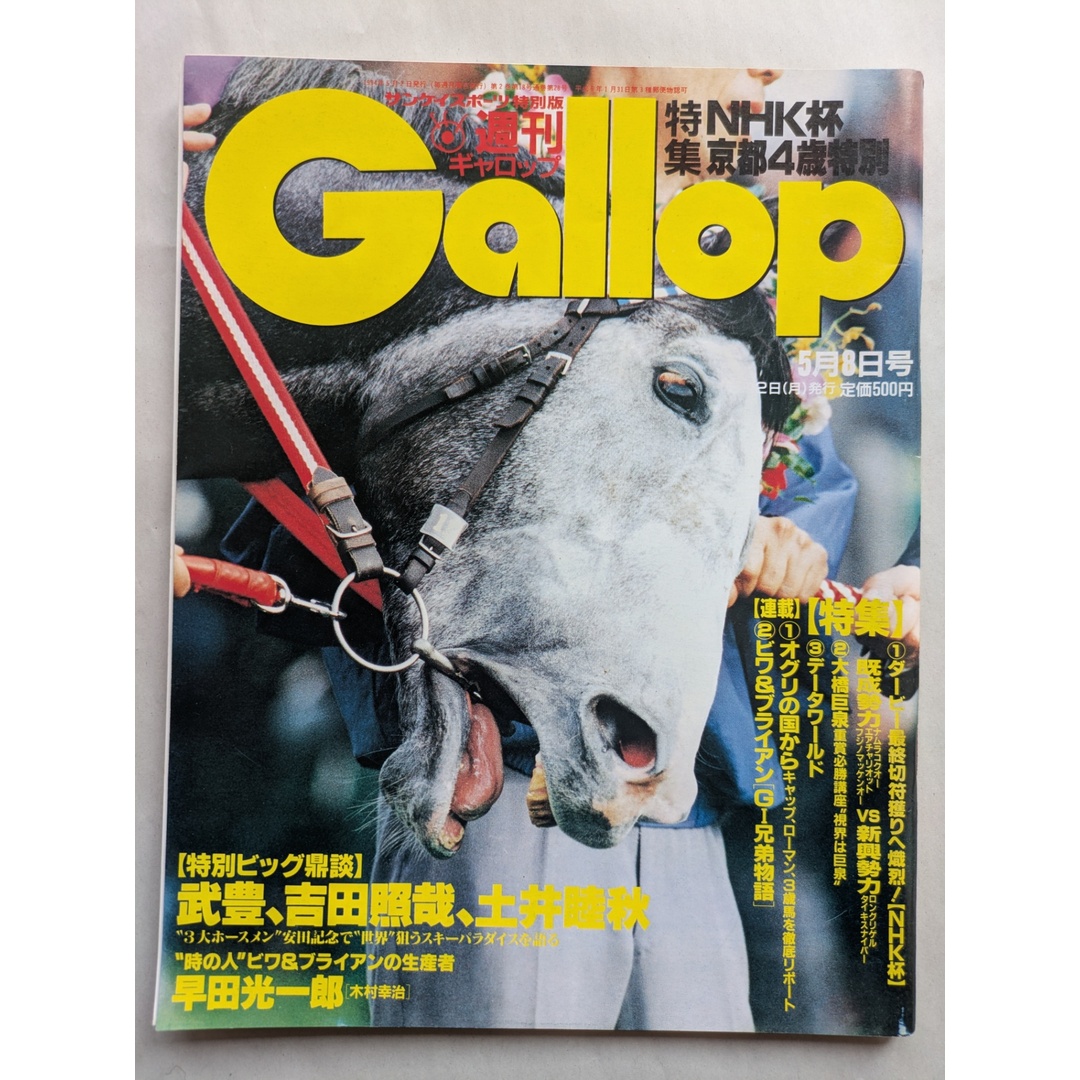 週刊Gallop(ギャロップ)1994年5月8日号 エンタメ/ホビーの雑誌(その他)の商品写真