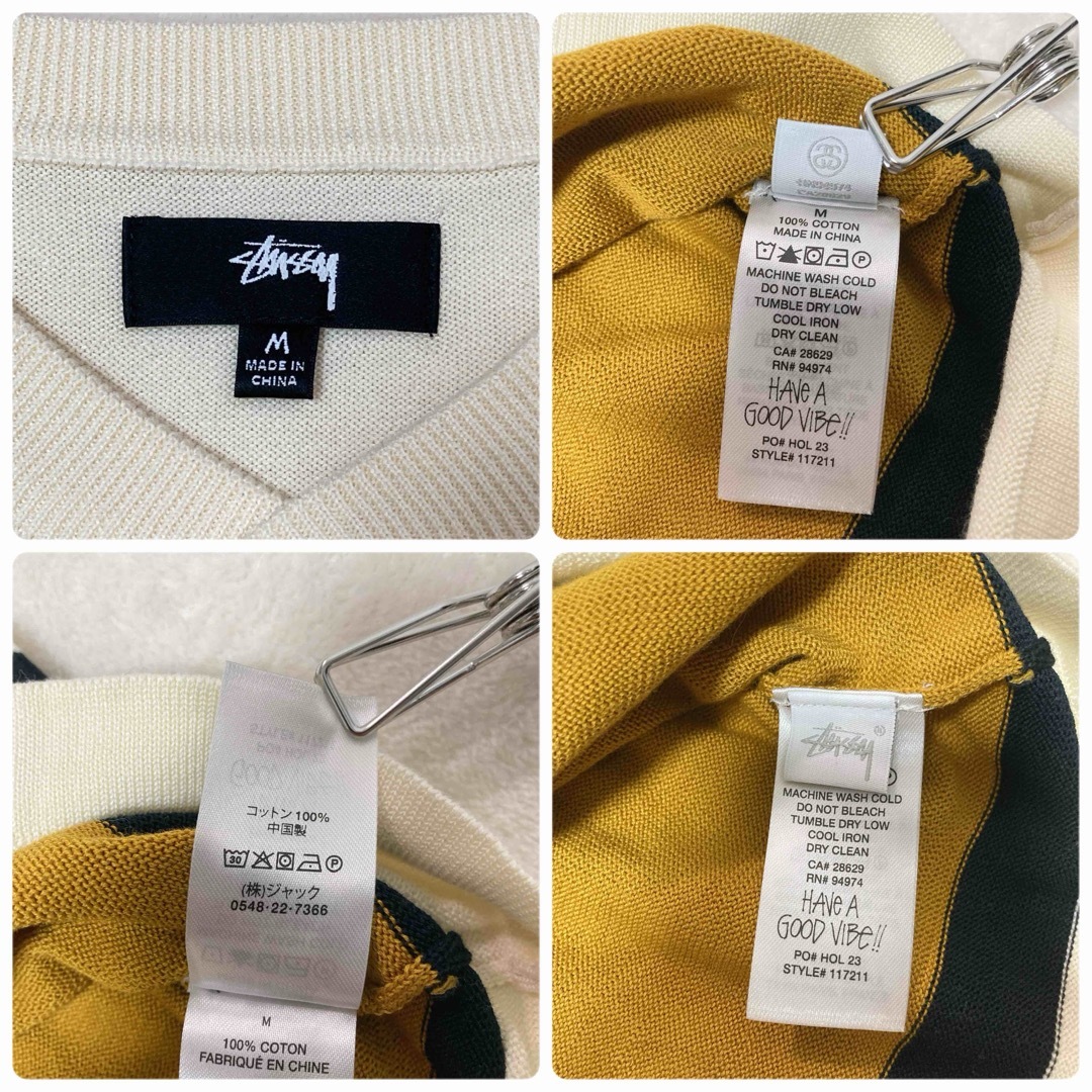 STUSSY - 【美品】Stüssy ステューシー ホッケー セーター STUSSY - 【美品】Stüssy ステューシー ホッケー セーター