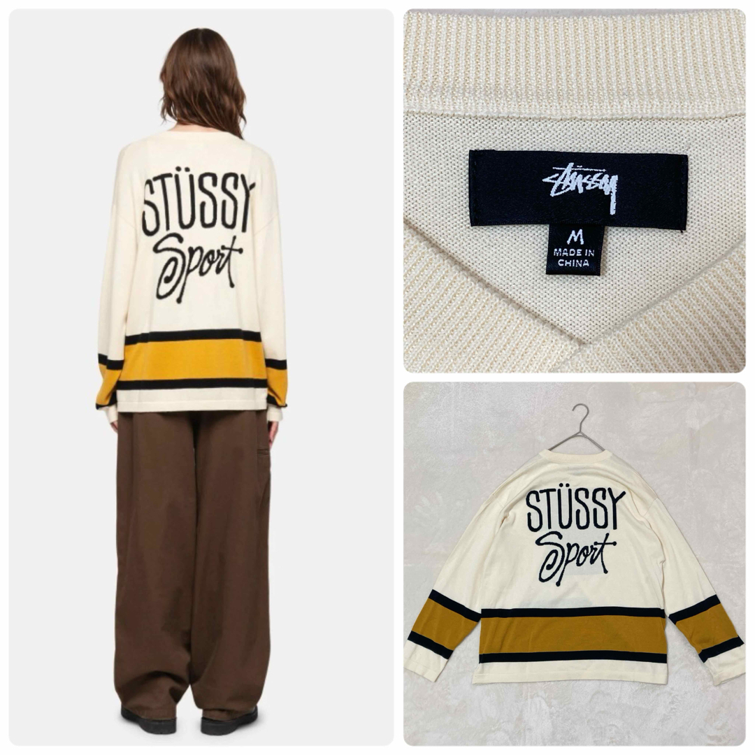 STUSSY - 【美品】Stüssy ステューシー ホッケー セーター STUSSY - 【美品】Stüssy ステューシー ホッケー セーター