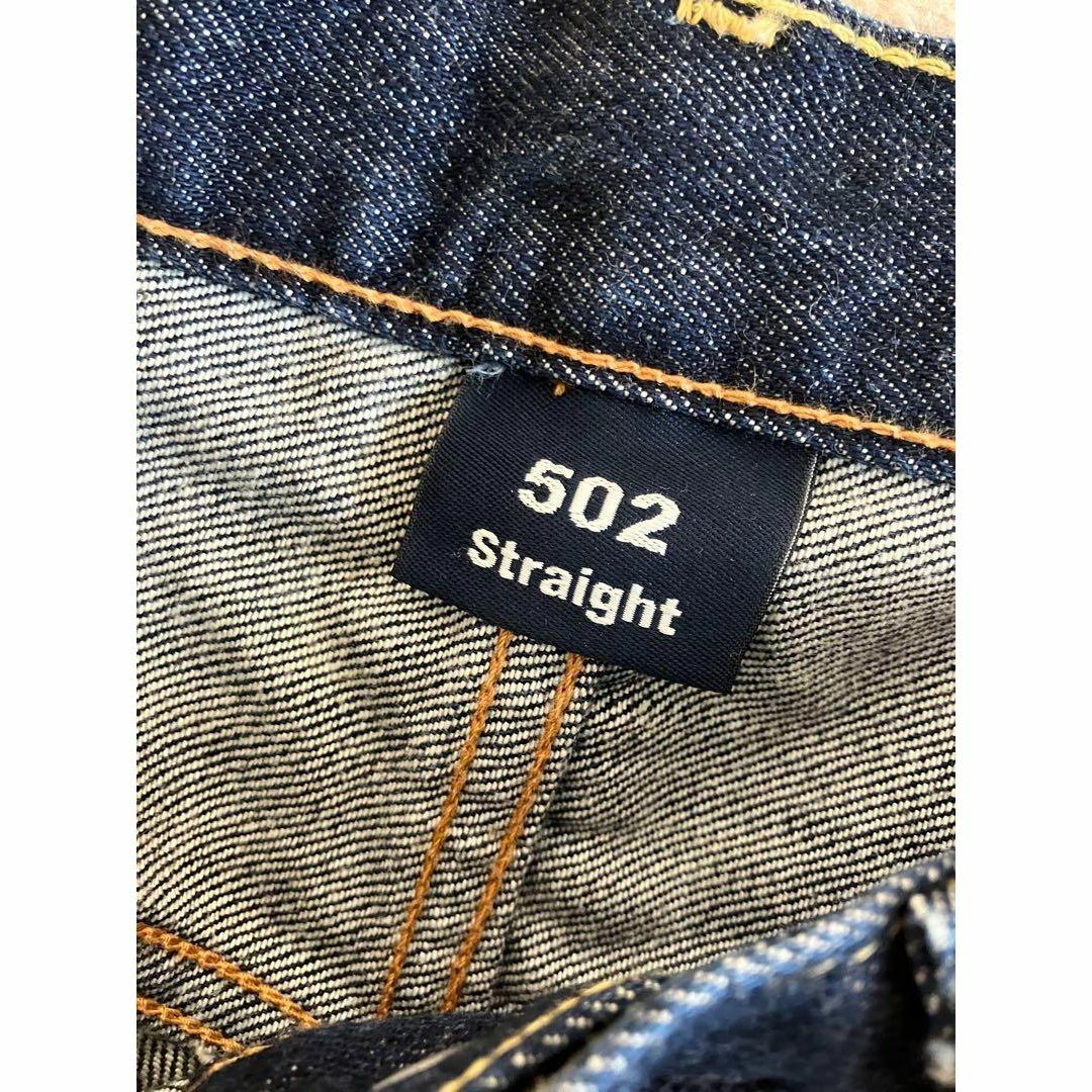 Levi's - ○古着リーバイス ストレートデニム 502straight 濃紺 Levi's - ○古着リーバイス ストレートデニム 502straight 濃紺