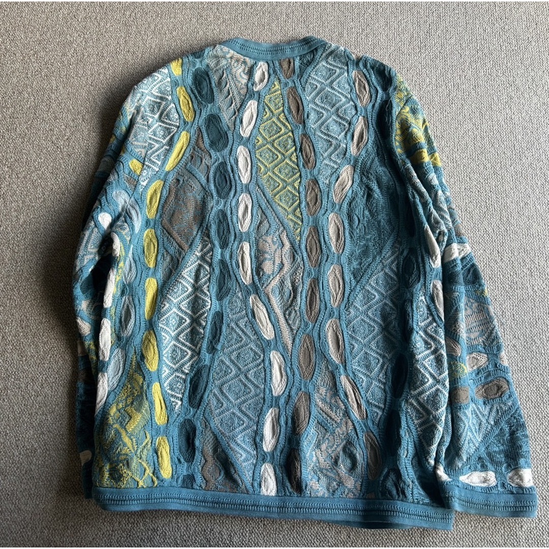 COOGI - coogi クージー 3Dニット ブルー系の通販 by SS shop COOGI - coogi クージー 3Dニット ブルー系の通販 by SS shop