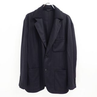 Brioni - Brioni テーラードジャケット 50(XL位) グレーx黒 Brioni - Brioni テーラードジャケット 50(XL位) グレーx黒