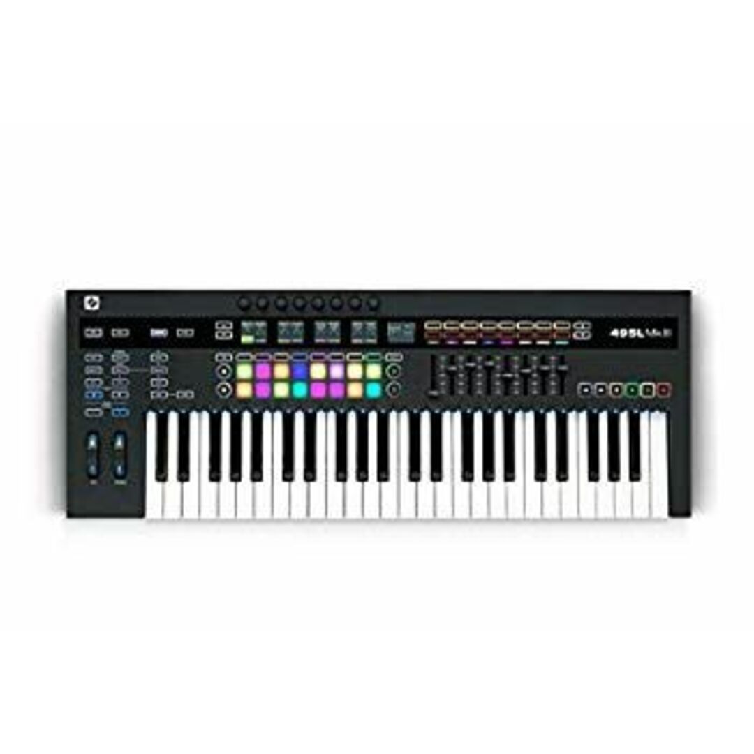 novation 49SL MkIII 8トラックシーケンサー搭載 MIDIキーボード 49鍵盤仕様 mxn26g8 楽器のDTM/DAW(その他)の商品写真