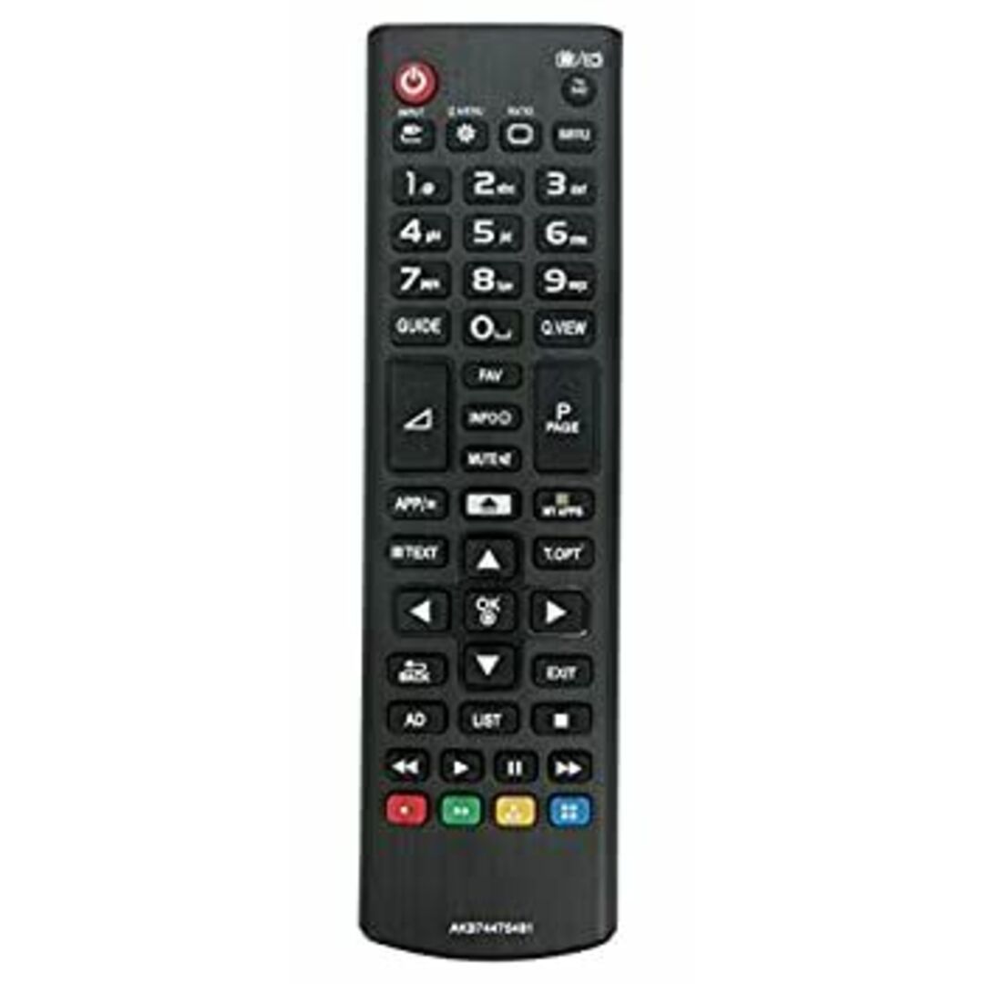 AKB74475481 交換用リモコン LG TV MT57S 24MT57S 24MT57S-BZ用 スマホ/家電/カメラのテレビ/映像機器(その他)の商品写真