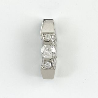 在庫一掃】 ダイヤモンド ペンダントトップ Pt900 【中古】の 在庫一掃】 ダイヤモンド ペンダントトップ Pt900 【中古】の