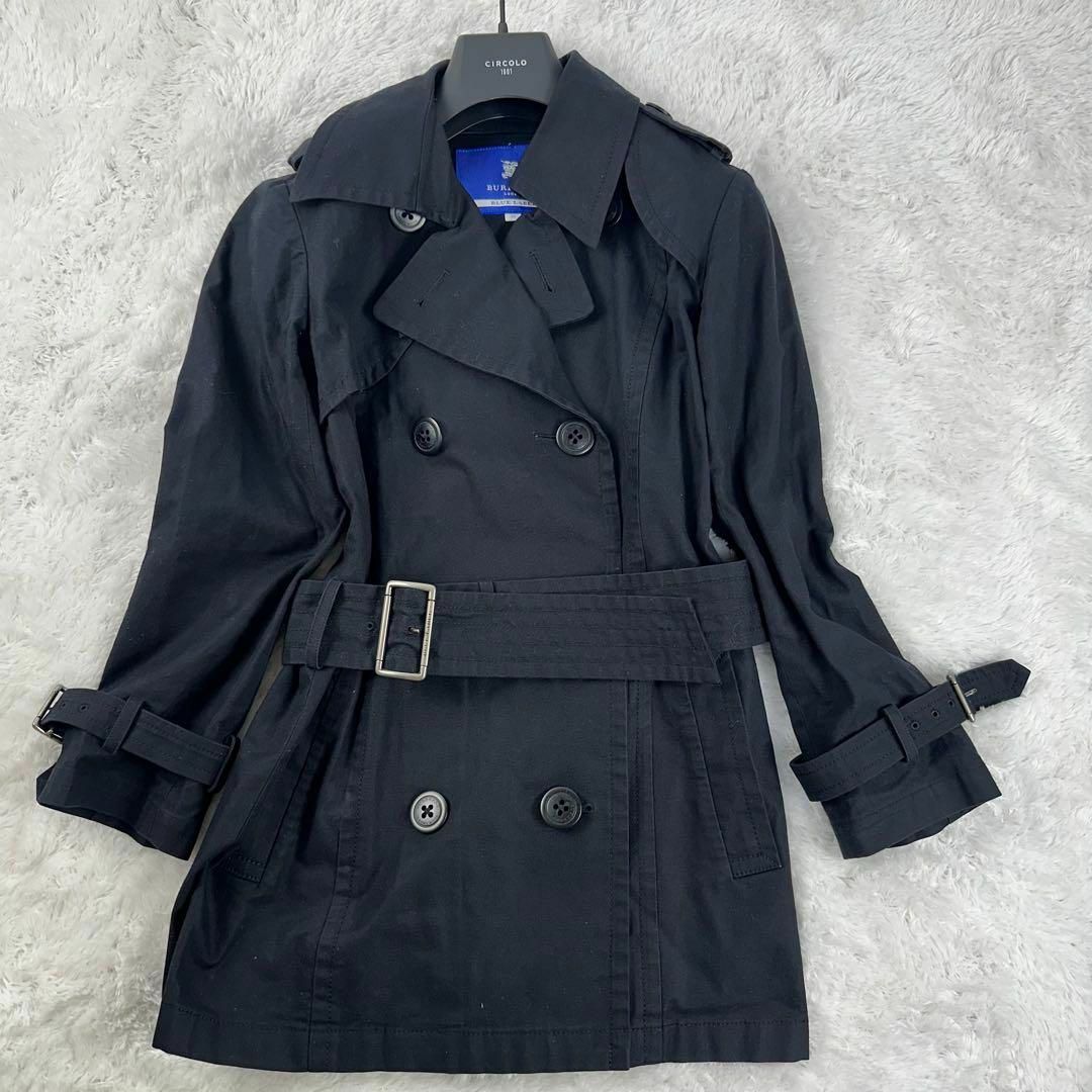 BURBERRY BLUE LABEL - バーバリー ブルーレーベル トレンチ BURBERRY BLUE LABEL - バーバリー ブルーレーベル トレンチ