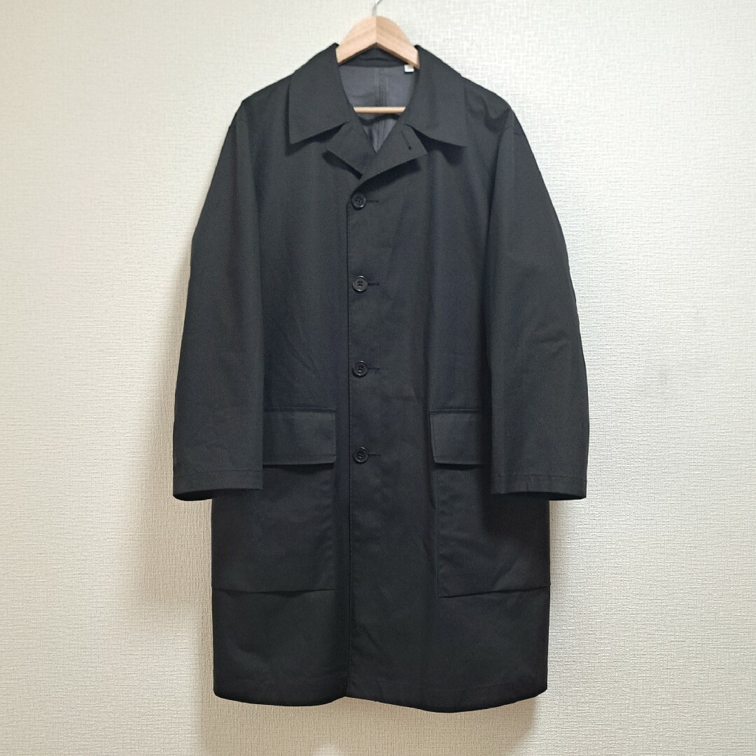 UNIQLO - 【名作早い者勝ち】ユニクロU ブロックテックコート 黒 UNIQLO - 【名作早い者勝ち】ユニクロU ブロックテックコート 黒