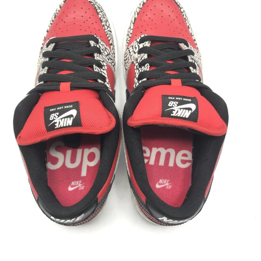 Supreme - 【中古】Supreme × NIKE SB Dunk Low Red Cement 2012 Supreme - 【中古】Supreme × NIKE SB Dunk Low Red Cement 2012