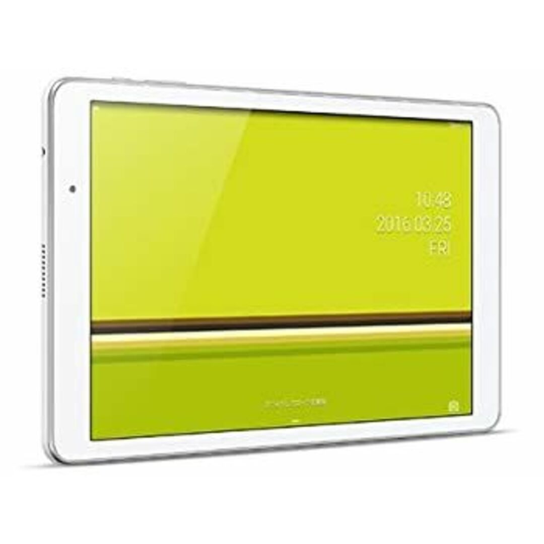(au)HWT31SWA パウダーホワイト Qua tab 02 スマホ/家電/カメラのスマホアクセサリー(その他)の商品写真