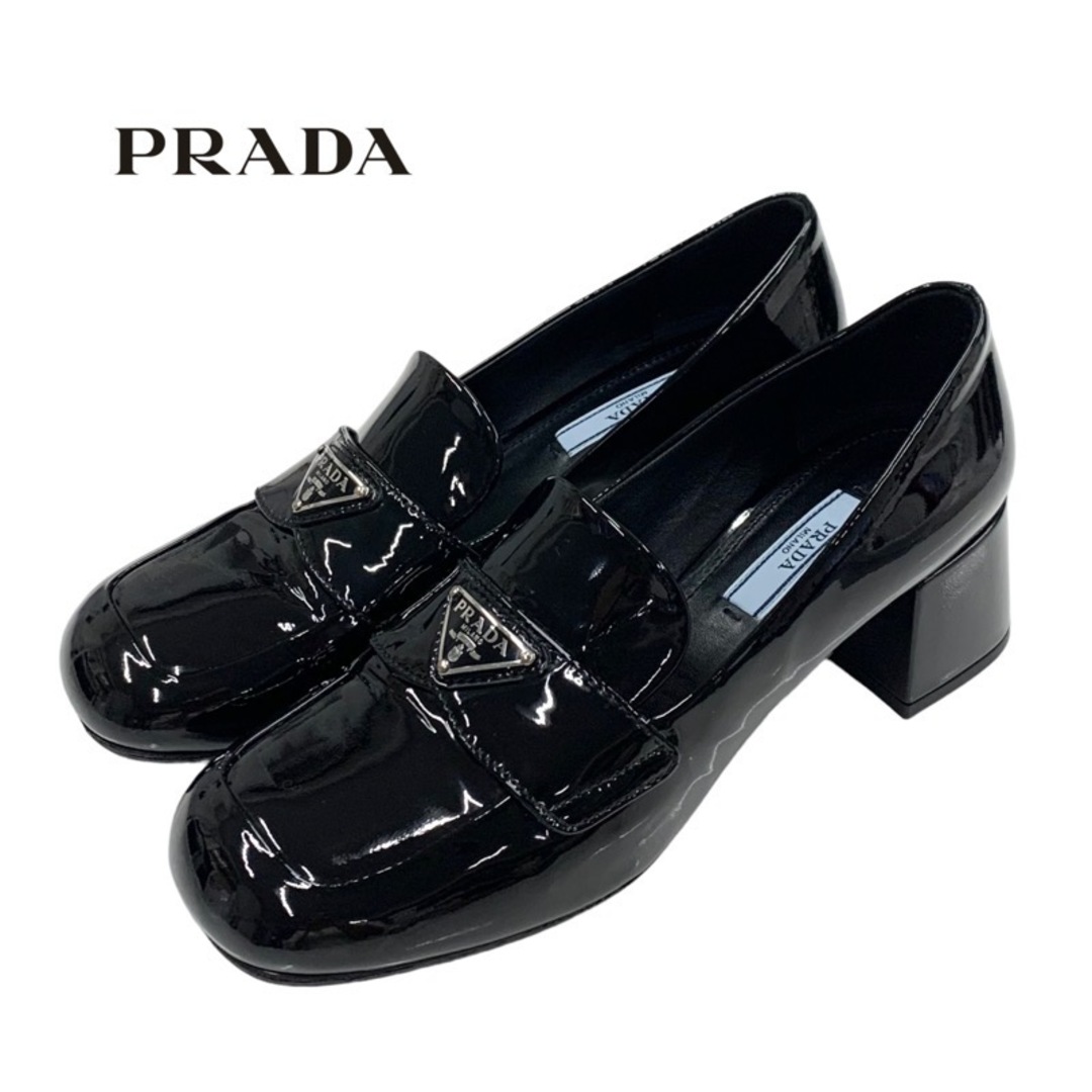 PRADA - プラダ PRADA パンプス 靴 シューズ パテント ブラック PRADA - プラダ PRADA パンプス 靴 シューズ パテント ブラック