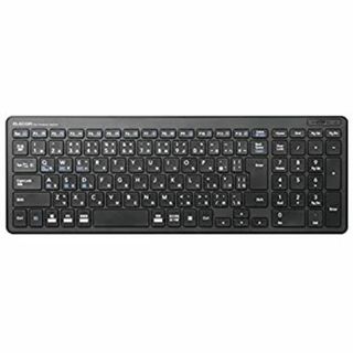 エレコム キーボード Bluetooth パンタグラフ コンパクトキーボード Windows・Mac・iOS・Android対応 ブラック TK-FBP101BK(PC周辺機器)