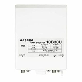 マスプロ 4K・8K対応 CATVブースター 10B30U-B (7B20U後継品)(その他)