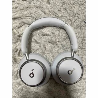 アンカー(Anker)の【純正品】Anker Space Q45 オフホワイト(ヘッドフォン/イヤフォン)