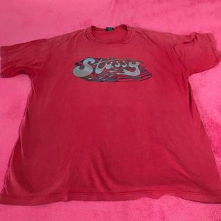 STUSSY(Tシャツ/カットソー(半袖/袖なし) ・ レッド/赤色系)の STUSSY(Tシャツ/カットソー(半袖/袖なし) ・ レッド/赤色系)の