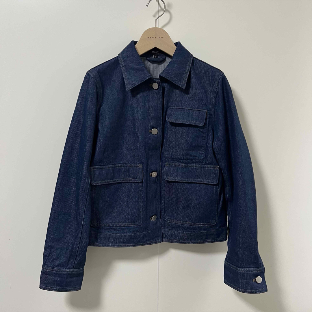 Theory - Theory 25SS 完売 デニムシャツジャケットの通販 by Theory - Theory 25SS 完売 デニムシャツジャケットの通販 by