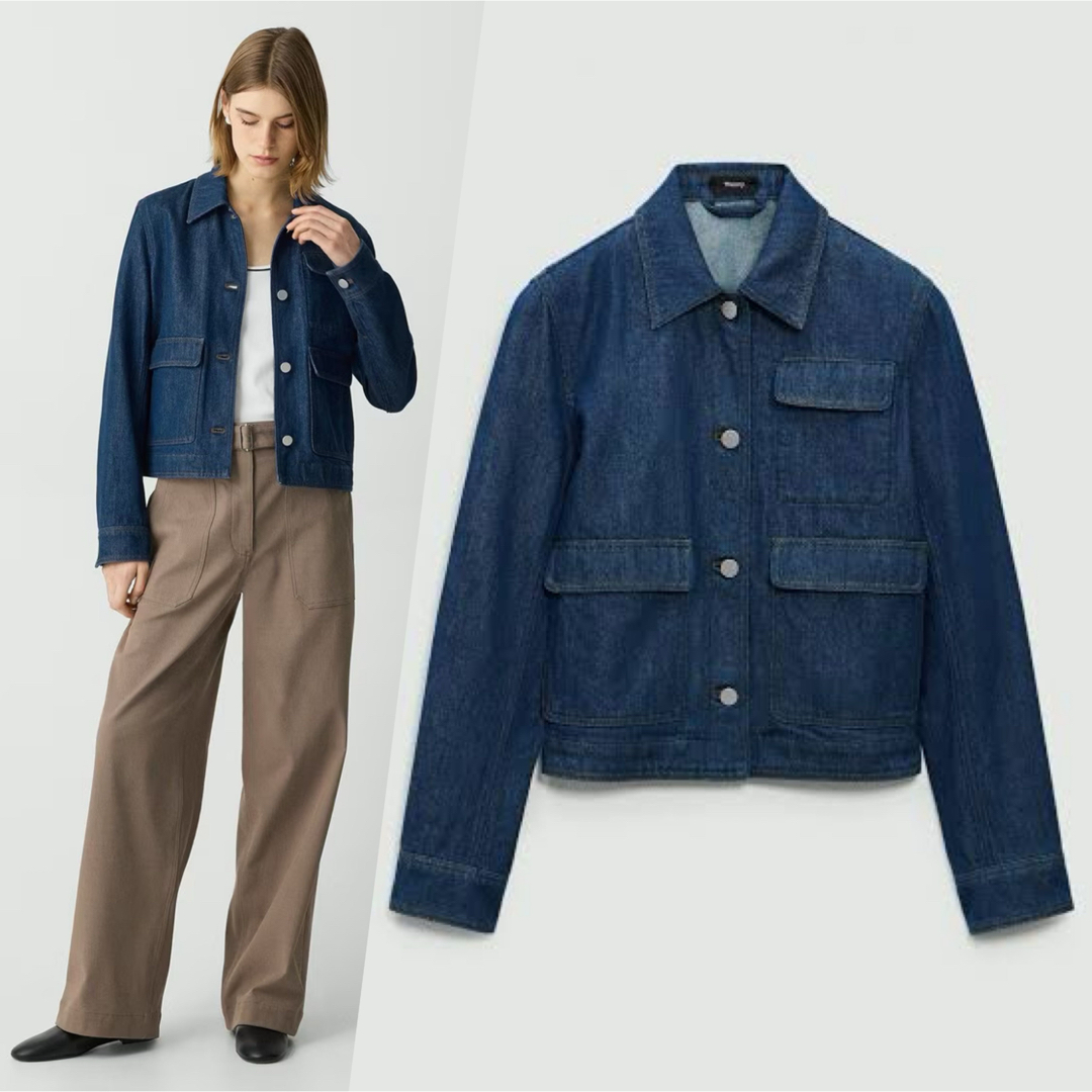 Theory - Theory 25SS 完売 デニムシャツジャケットの通販 by Theory - Theory 25SS 完売 デニムシャツジャケットの通販 by