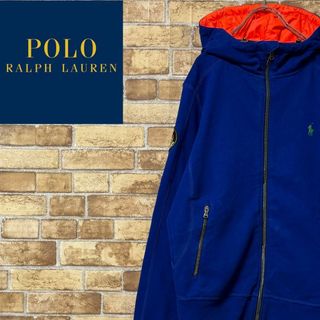 POLO RALPH LAUREN(パーカー ・ ブルー・ネイビー/青色系)の POLO RALPH LAUREN(パーカー ・ ブルー・ネイビー/青色系)の
