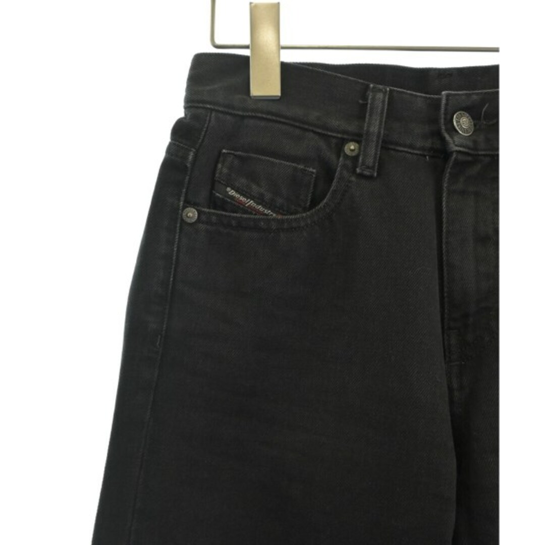 DIESEL - DIESEL ディーゼル デニムパンツ 24(S位) 黒(デニム DIESEL - DIESEL ディーゼル デニムパンツ 24(S位) 黒(デニム