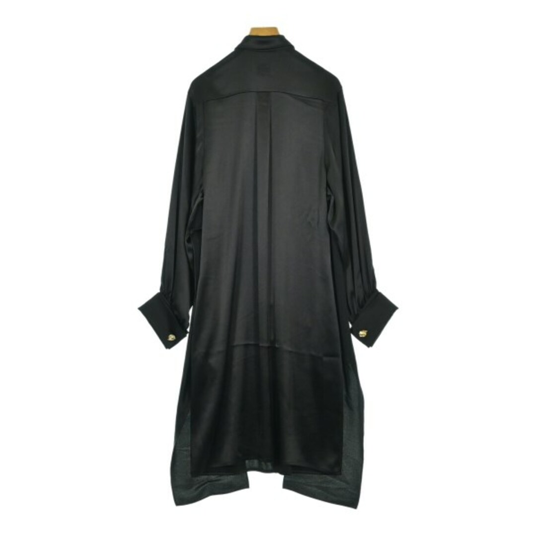 LOEWE - LOEWE ロエベ シャツワンピース 36(XS位) 黒 【古着 LOEWE - LOEWE ロエベ シャツワンピース 36(XS位) 黒 【古着