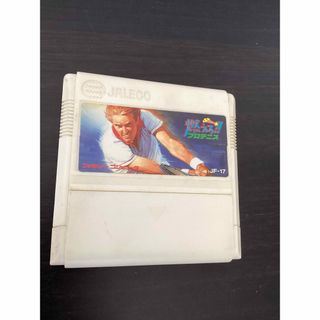 燃えろ！！プロテニス　ファミコン　動作未確認(家庭用ゲームソフト)