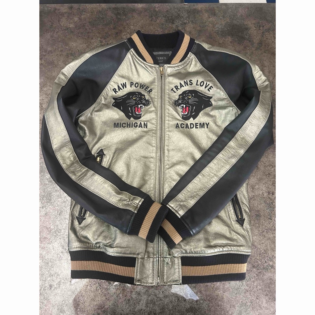 HYSTERIC GLAMOUR - HYSTERIC GLAMOUR【美品】山羊革スカジャン HYSTERIC GLAMOUR - HYSTERIC GLAMOUR【美品】山羊革スカジャン