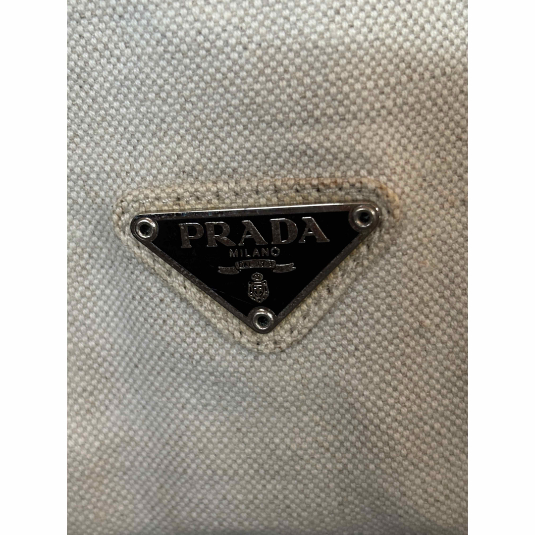 PRADA - PRADAプラダ リネンキャンパストートバッグの通販 by PRADA - PRADAプラダ リネンキャンパストートバッグの通販 by
