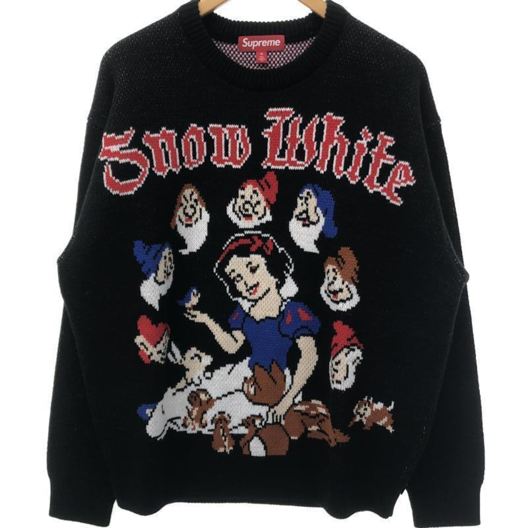 Supreme - 【中古】Supreme 24AW Snow White Sweater Black M Supreme - 【中古】Supreme 24AW Snow White Sweater Black M