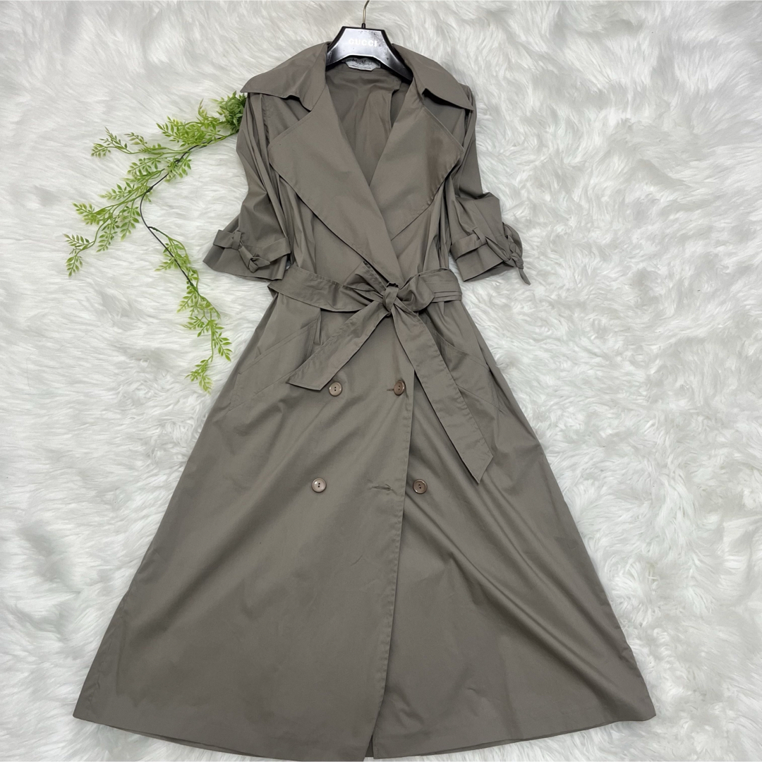 Max Mara - 希少 MAX MARA マックスマーラ 半袖 トレンチコート Max Mara - 希少 MAX MARA マックスマーラ 半袖 トレンチコート