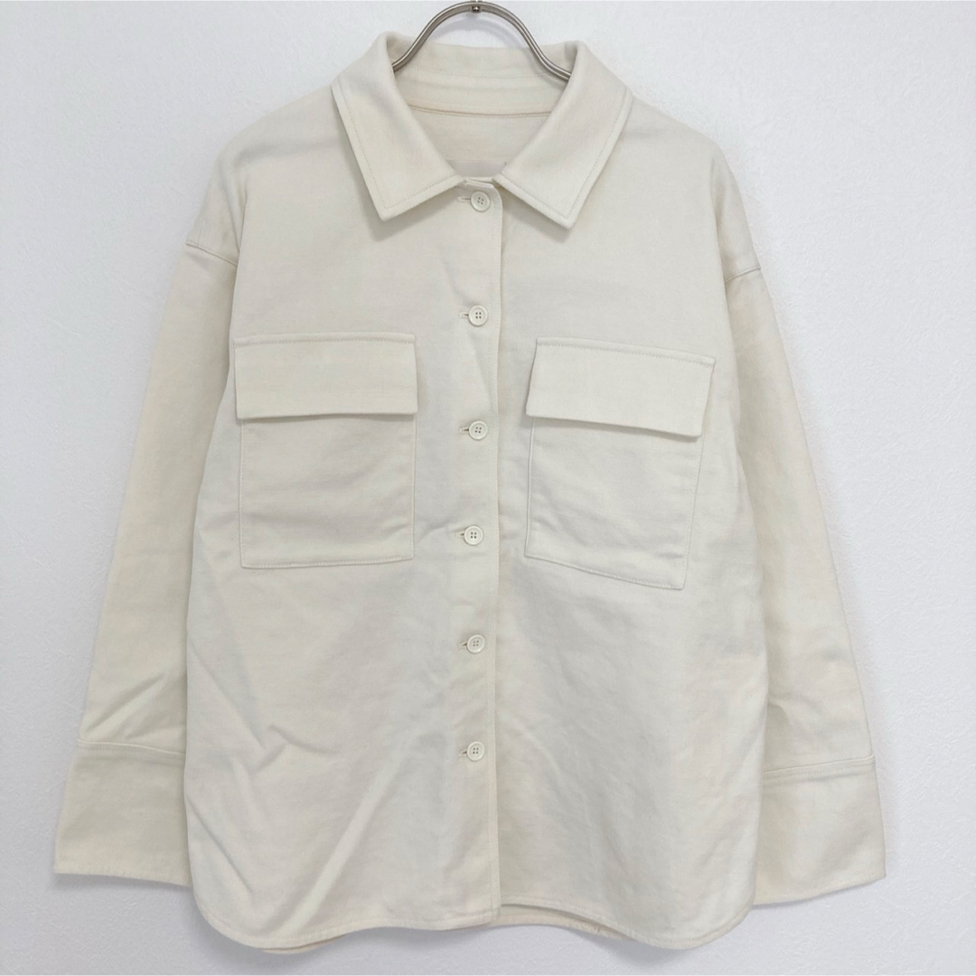 Demi-Luxe BEAMS 定価2万 洗える ダブルコットンオーバーシャツ