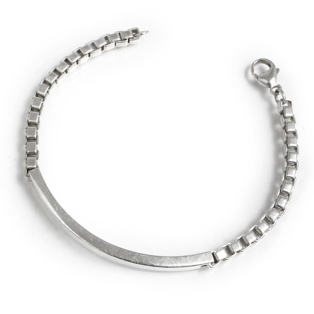 Tiffany & Co. - ティファニー ベネチアン リンク ID チェーン Tiffany & Co. - ティファニー ベネチアン リンク ID チェーン