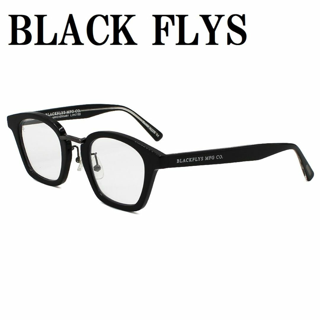 BLACK FLYS - ブラックフライズ BF-1411-01 クリア ブラック BLACK FLYS - ブラックフライズ BF-1411-01 クリア ブラック