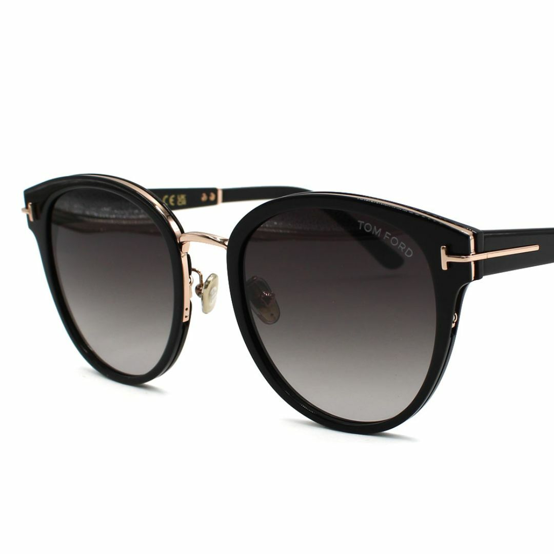 TOM FORD - トムフォード FT1138K 01B 55 サングラス ブラックの TOM FORD - トムフォード FT1138K 01B 55 サングラス ブラックの