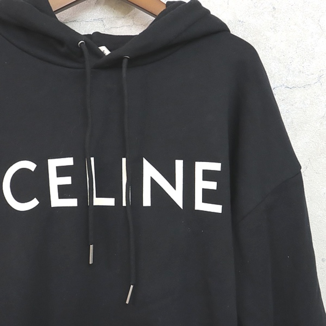 CELINE - CELINE 銀座店 セリーヌ ロゴプリント パーカー CELINE - CELINE 銀座店 セリーヌ ロゴプリント パーカー