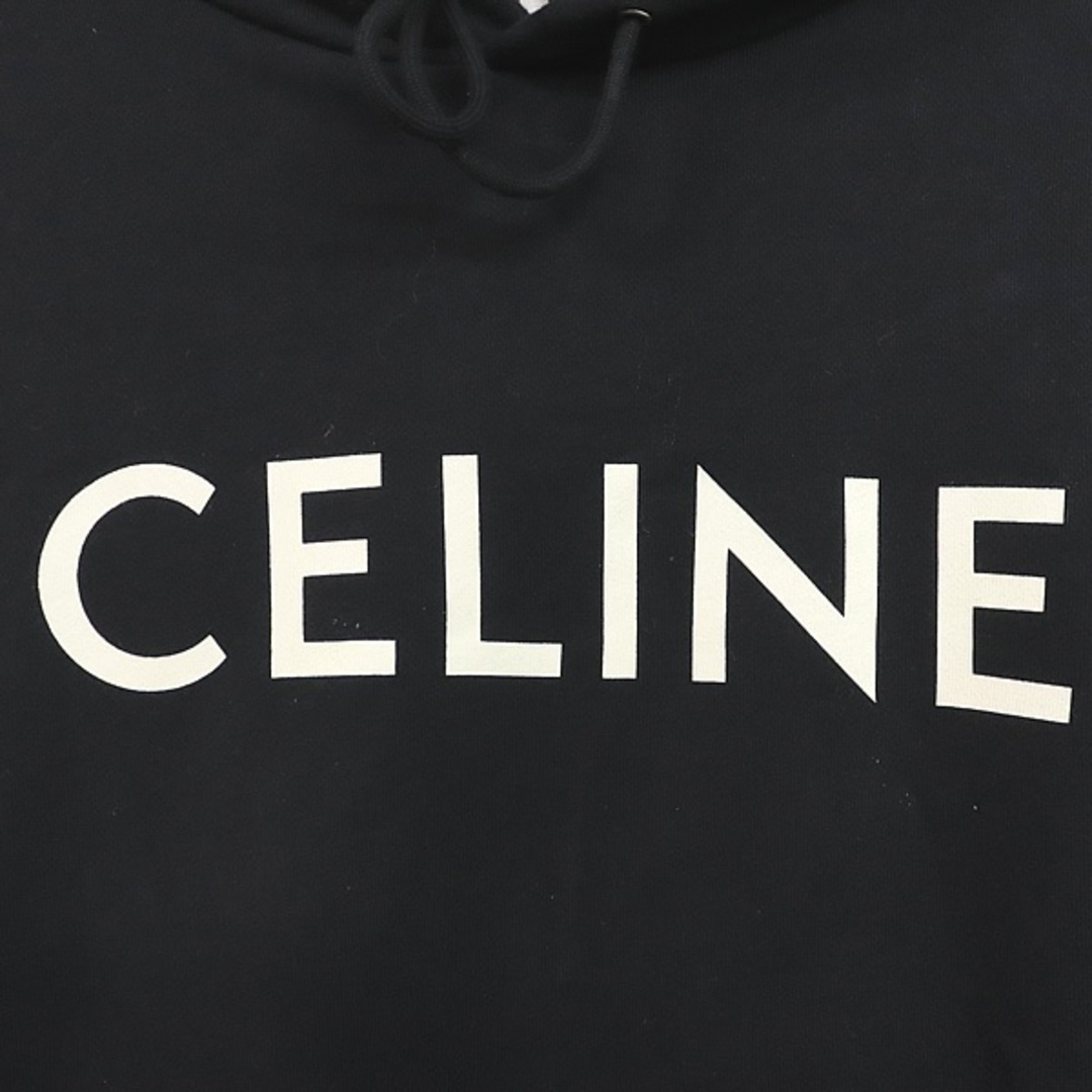CELINE - CELINE 銀座店 セリーヌ ロゴプリント パーカー CELINE - CELINE 銀座店 セリーヌ ロゴプリント パーカー