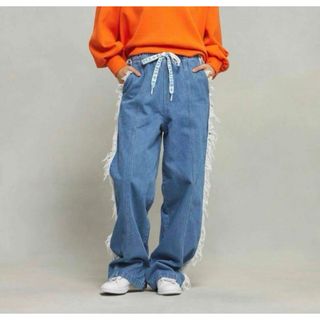 adidas Originals - adidas W DENIM 3ST PT ロングパンツ JD3109 adidas Originals - adidas W DENIM 3ST PT ロングパンツ JD3109