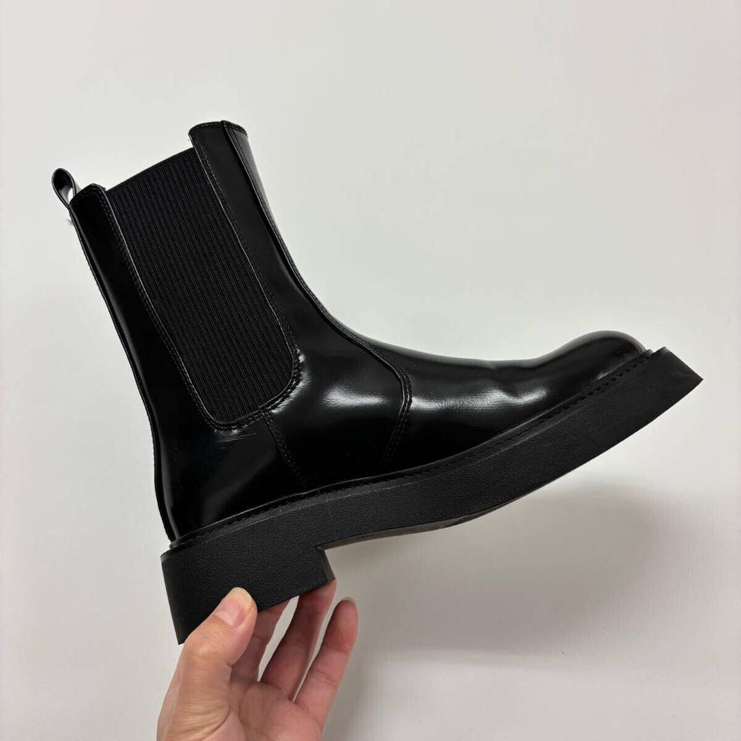 ZARA - 24aw ZARA チェルシー ショート ブーツ サイドゴア ZARA - 24aw ZARA チェルシー ショート ブーツ サイドゴア