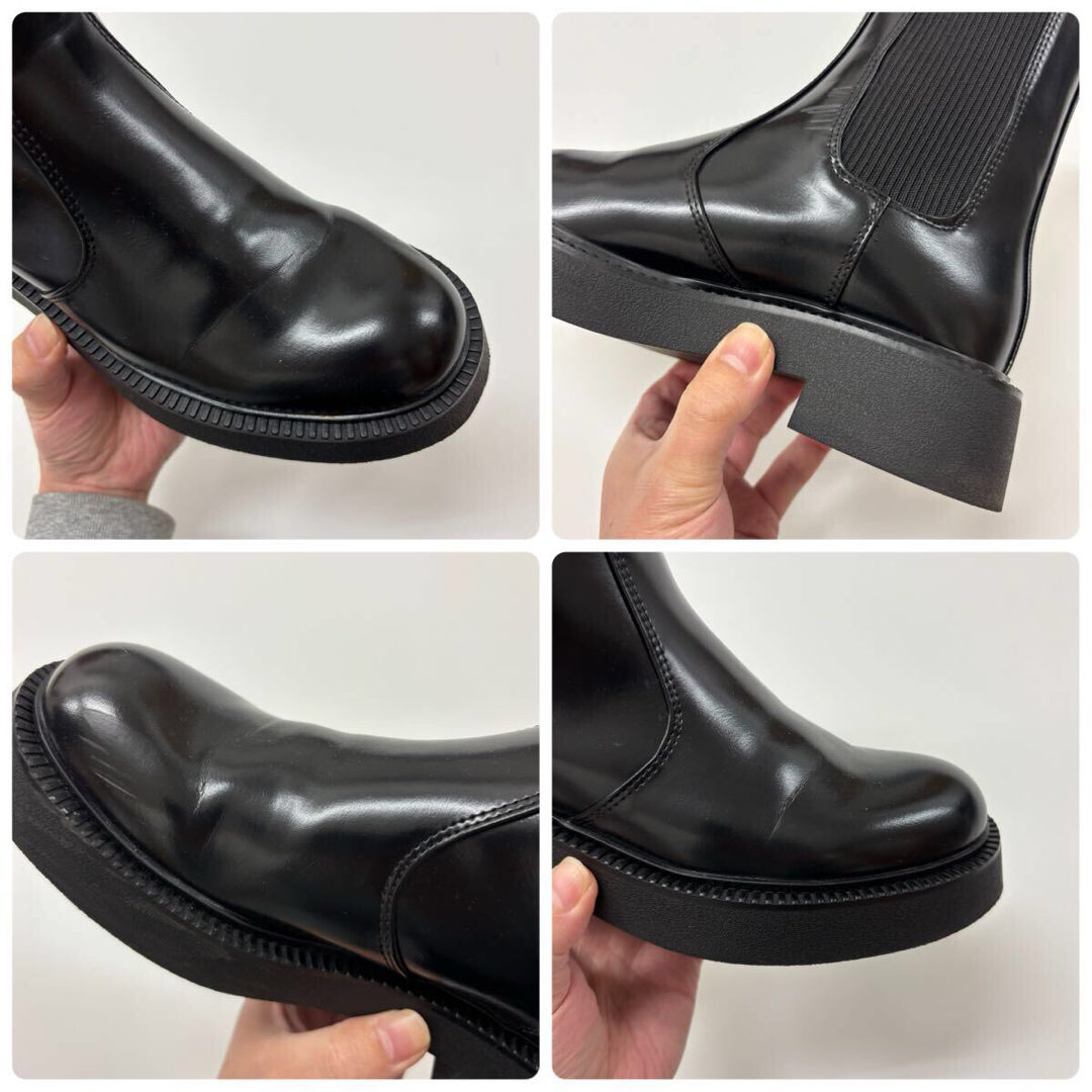 ZARA - 24aw ZARA チェルシー ショート ブーツ サイドゴア ZARA - 24aw ZARA チェルシー ショート ブーツ サイドゴア