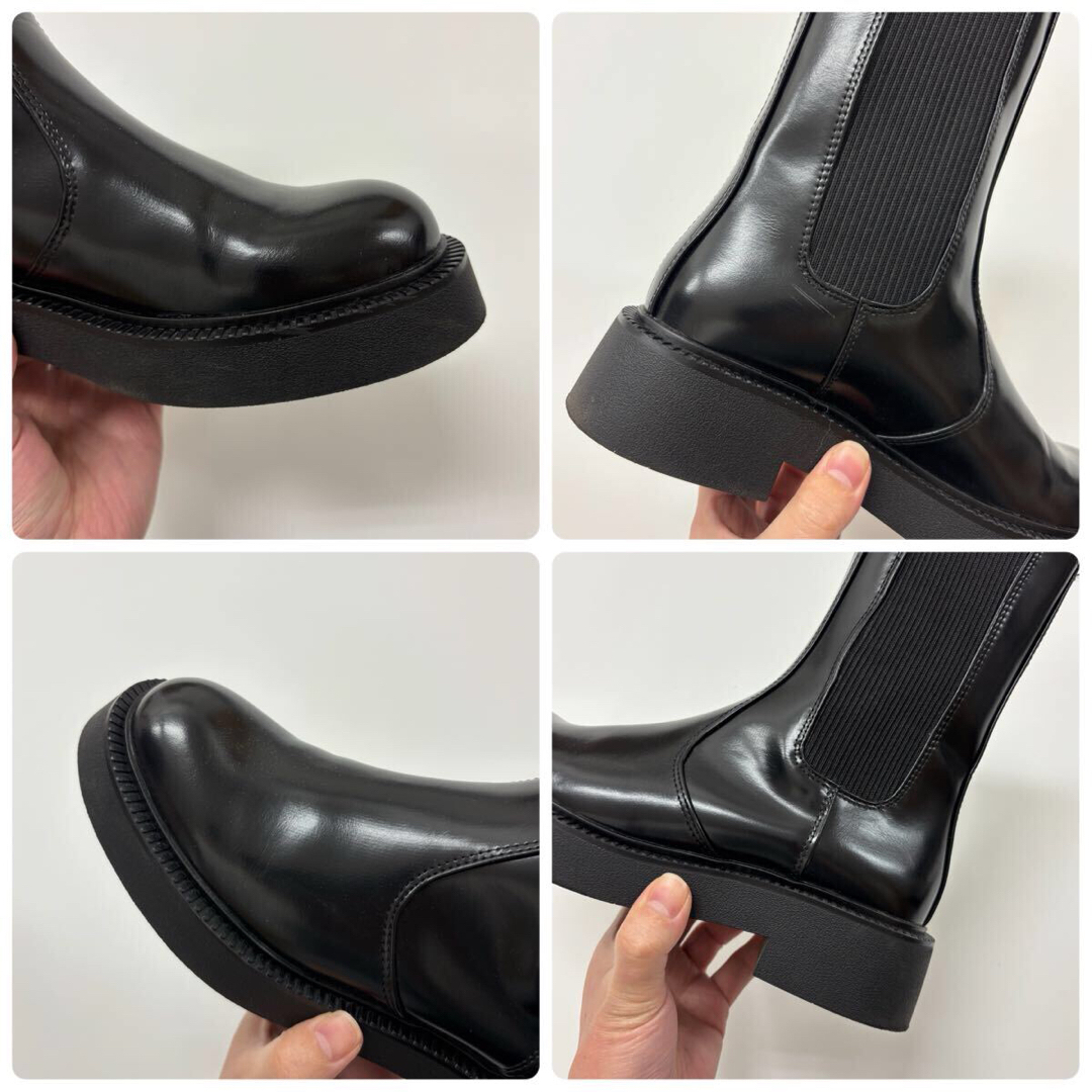 ZARA - 24aw ZARA チェルシー ショート ブーツ サイドゴア ZARA - 24aw ZARA チェルシー ショート ブーツ サイドゴア