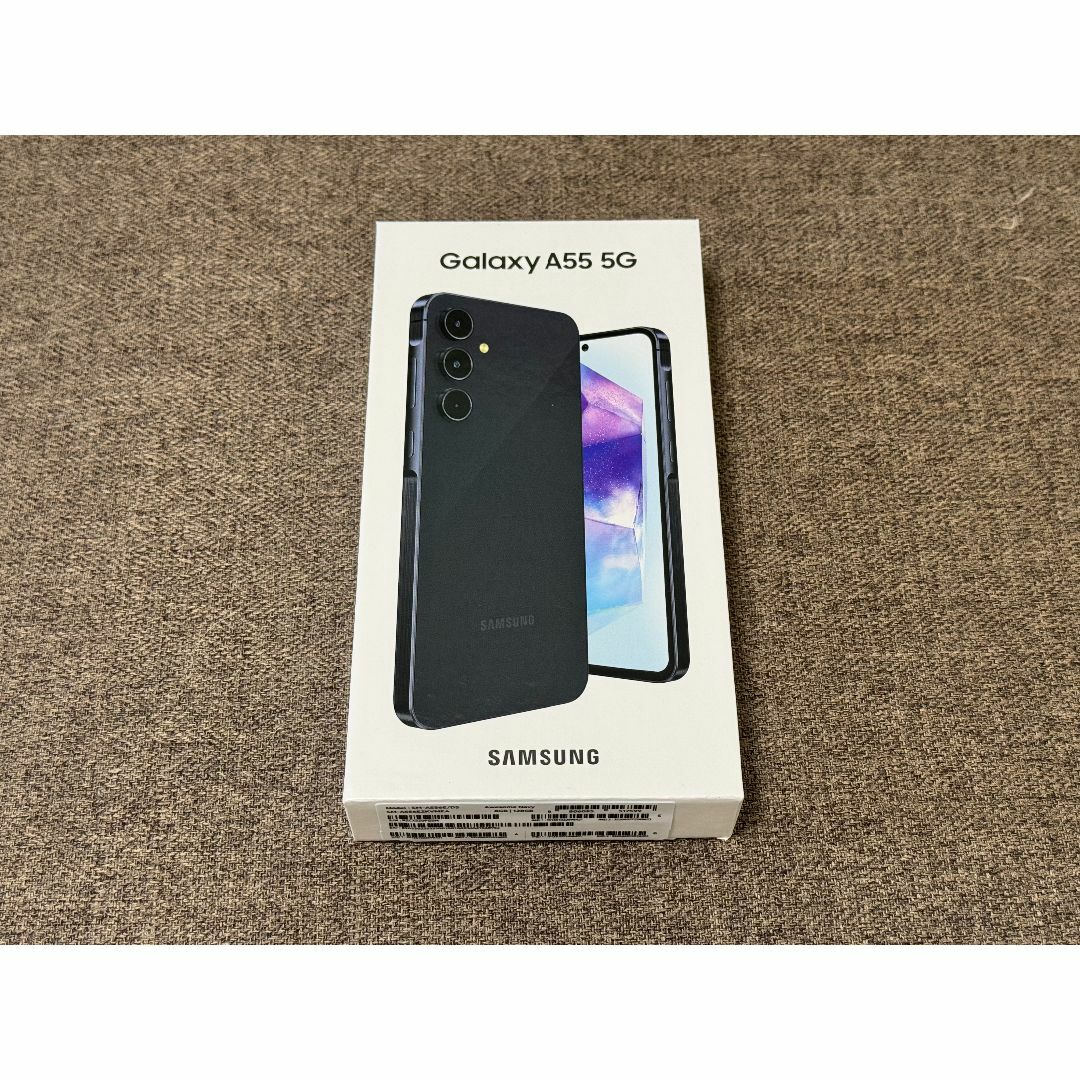 SAMSUNG - 【SIMフリー】Galaxy A55 5G 8/256 ネイビー【新品】