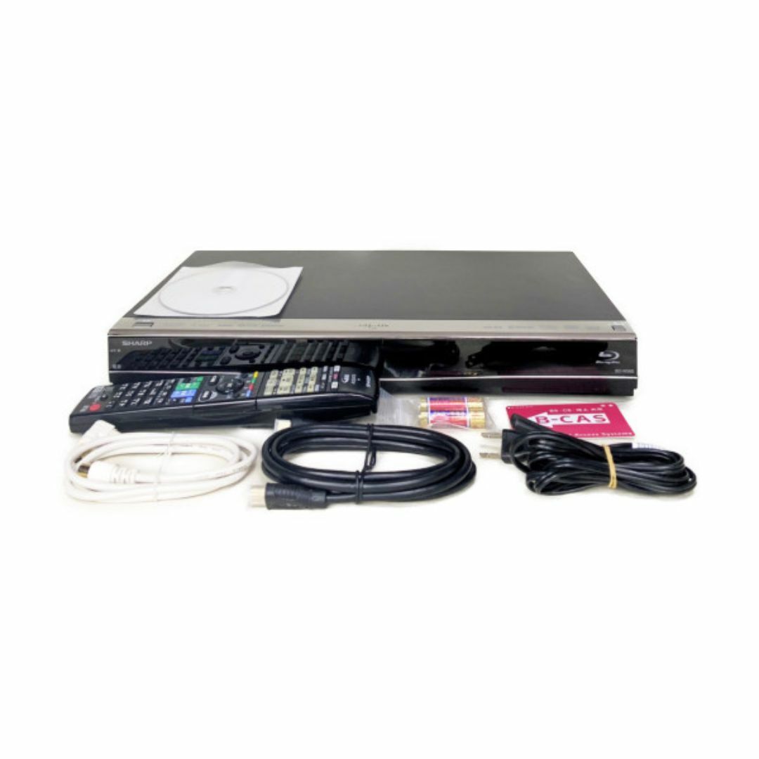 SHARP - シャープ 500GB 2チューナー ブルーレイレコーダー BD SHARP - シャープ 500GB 2チューナー ブルーレイレコーダー BD