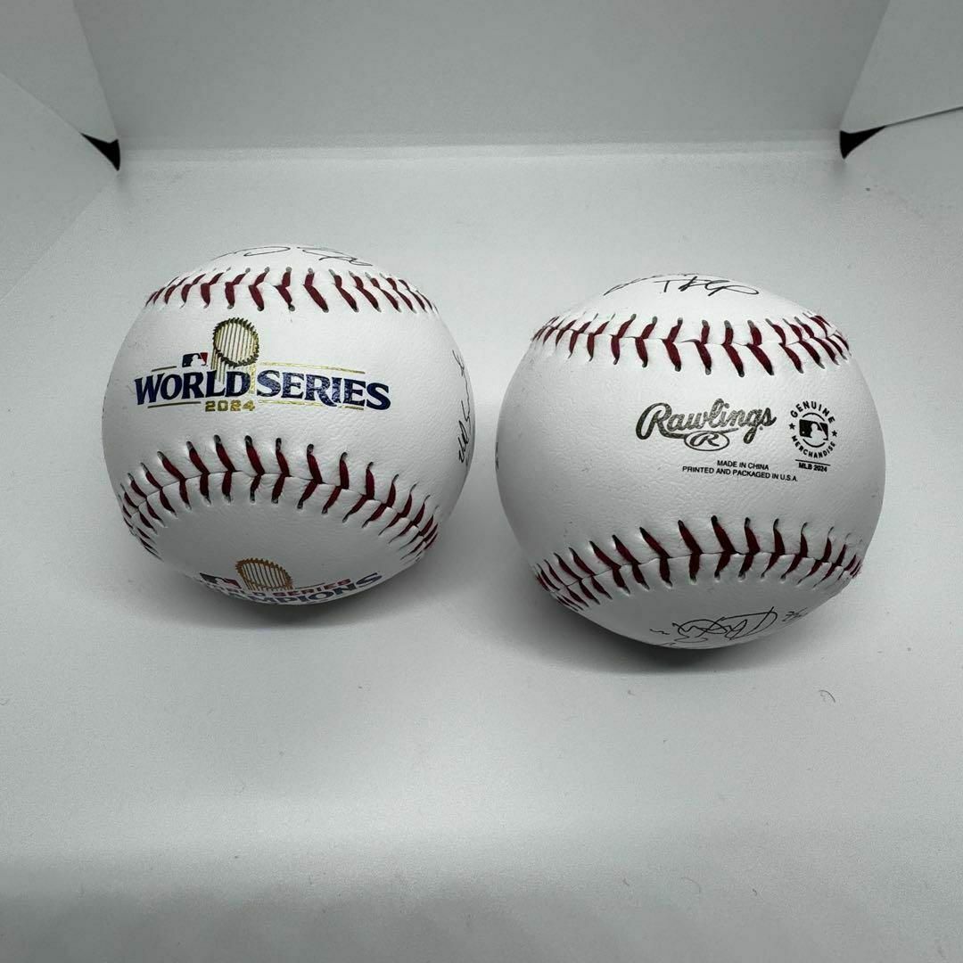 C11 ワールドシリーズ チャンピオン サインボール 大谷翔平 山本 C11 ワールドシリーズ チャンピオン サインボール 大谷翔平 山本