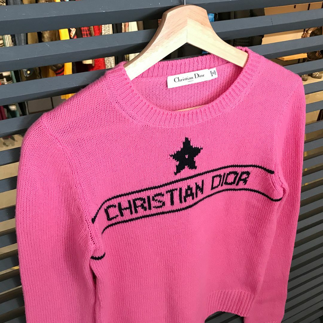 Christian Dior - 超美品 ディオール 長袖ニット セーター Christian Dior - 超美品 ディオール 長袖ニット セーター