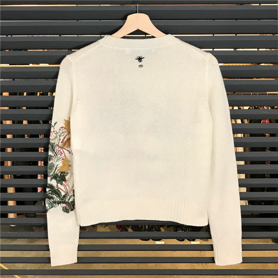 Dior - 超美品 ディオール エンブロイダリー 長袖ニット Dior - 超美品 ディオール エンブロイダリー 長袖ニット