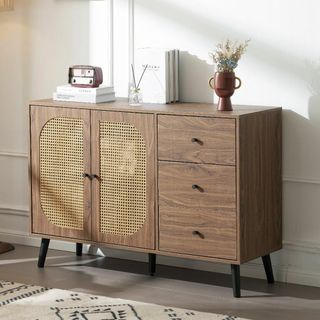 キャビネット 3×3 無垢材キャビネット ヴィンテージ風 アジアン キャビネット 3×3 無垢材キャビネット ヴィンテージ風 アジアン
